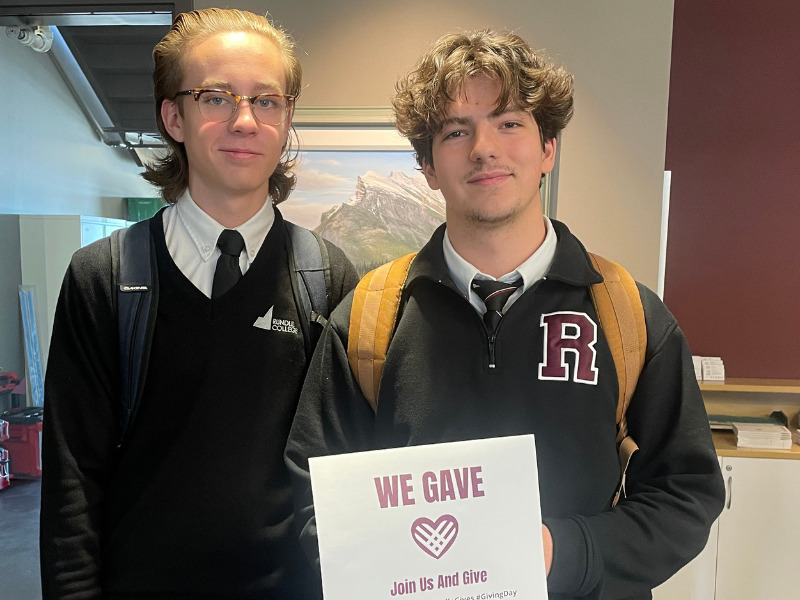 Rundle Giving Day | Sr. High School Students | Graduands Give Back